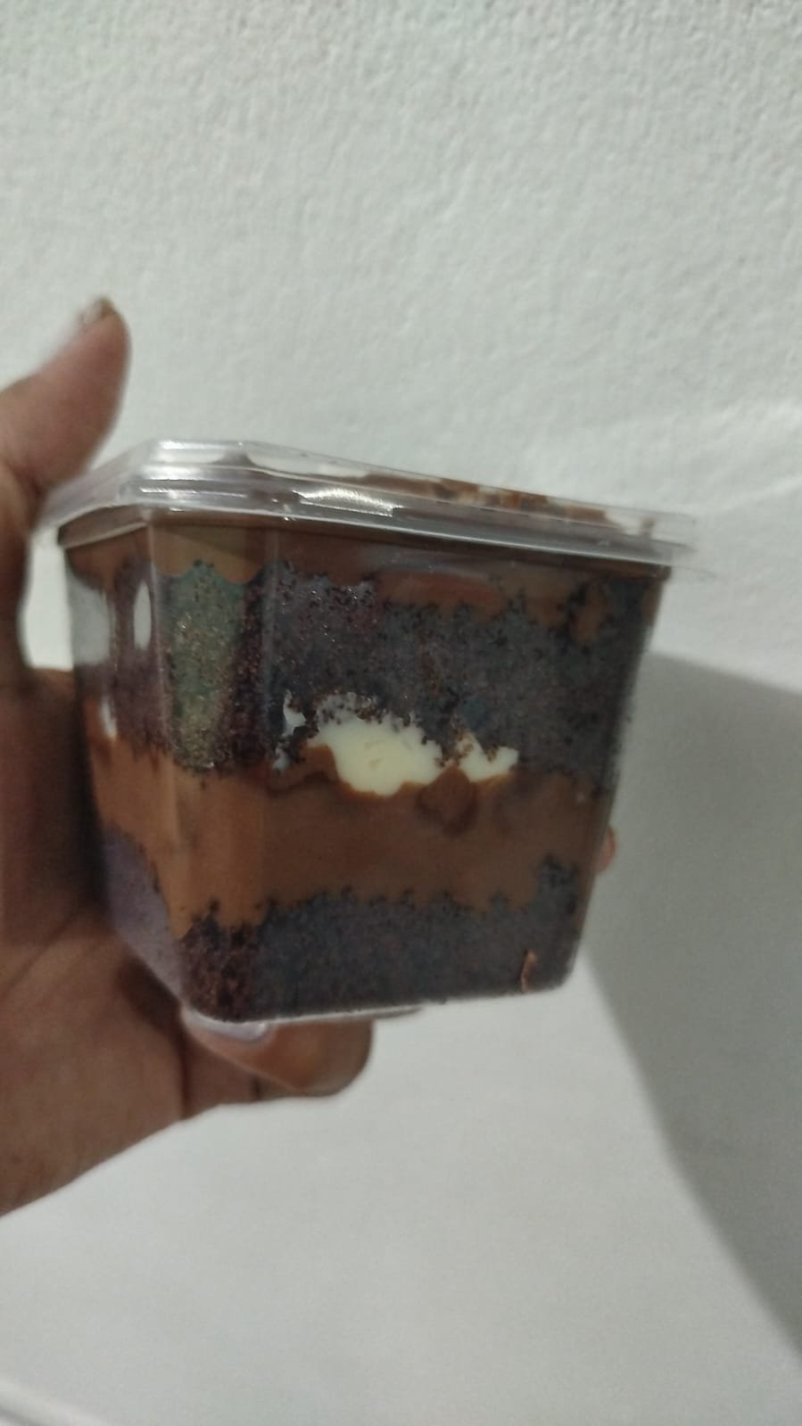 Bolo no pote prestígio